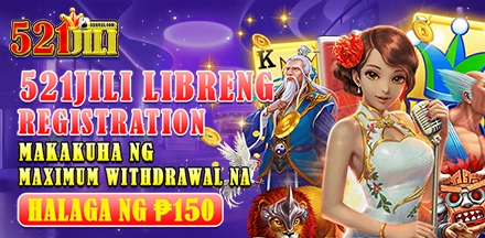 521JILI reload bonus promotion showing cash rewards and spinning slot machine