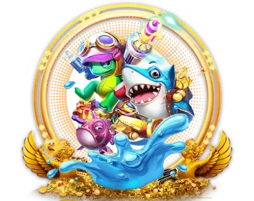 Colorful fishing game with animated sea creatures on 521JILI app
